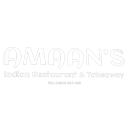 Amaans Restaurant & Takeaway logo.